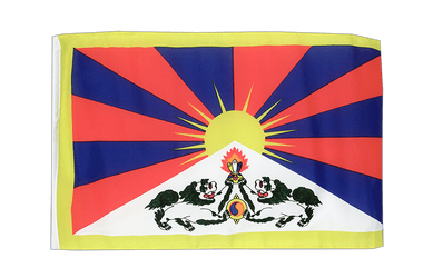 Tibet Flagge - 30 x 45 cm