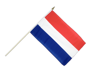 Pays-Bas Drapeau sur hampe 30 x 45 cm