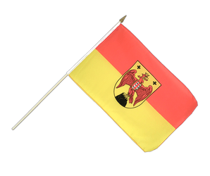Stockflagge Burgenland - 30 x 45 cm
