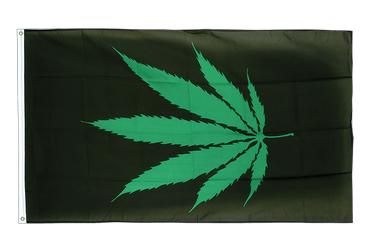 Cannabis Flagge 90 x 150 cm