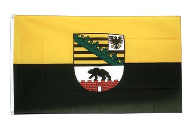 Fahne Flagge Dessau-Roßlau 40 x 60 cm Bootsflagge Premiumqualität
