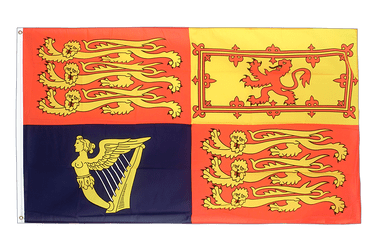 Royal Standard du Royaume-Uni Drapeau 90 x 150 cm