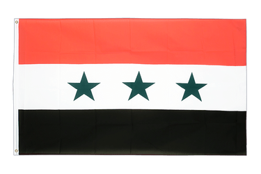 Irak sans écrit 1963-1991 Drapeau 90 x 150 cm
