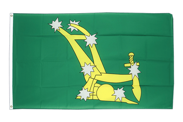 Starry Plough Grün Flagge
