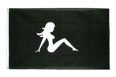 Lady Pin-Up Girl - Drapeau 90 x 150 cm