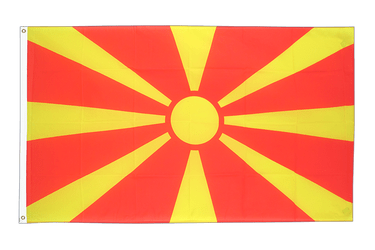 Mazedonien Flagge - 90 x 150 cm