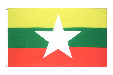 Birmanie Drapeau 90 x 150 cm