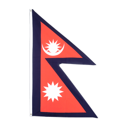Nepal Flagge - 90 x 150 cm