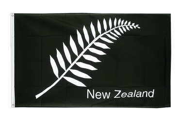 New Zealand feather all blacks 3x5 ft Flag