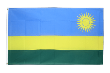 Rwanda Drapeau 90 x 150 cm