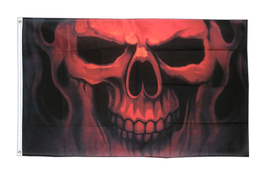 Totenkopf Geist - Flagge 90 x 150 cm