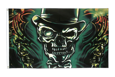 Skull Gentleman - 3x5 ft Flag