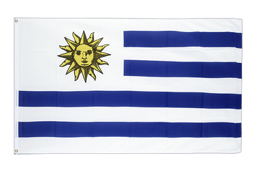 Fahne Flagge Uruguay 20 x 30 cm Bootsflagge Premiumqualität