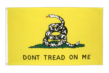 Gadsden Don't tread on me Flagge 90 x 150 cm