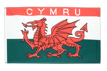 Wales CYMRU Flagge 90 x 150 cm