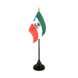 Tischflagge Äquatorial Guinea - 10 x 15 cm