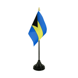 Tischflagge Bahamas - 10 x 15 cm