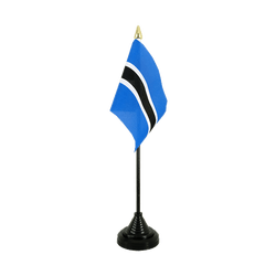 Botswana Table Flag 4x6"
