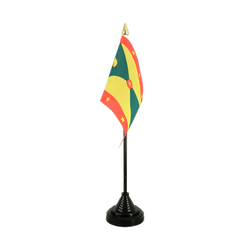 Grenada Table Flag 4x6"