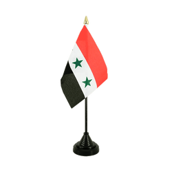 Irak sans écrit 1963-1991 - Mini drapeau de table 10 x 15 cm