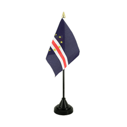 Cap Vert Mini drapeau de table 10 x 15 cm