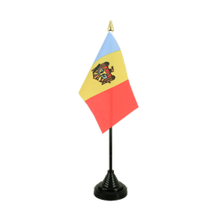 Moldawien Tischflagge 10 x 15 cm