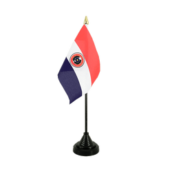 Tischflagge Paraguay - 10 x 15 cm