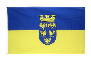 Hissflagge 90 x 150 cm Fahne Flagge Bielsko-Biala Polen