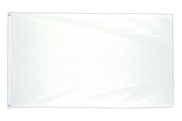 White 2x3 ft Flag