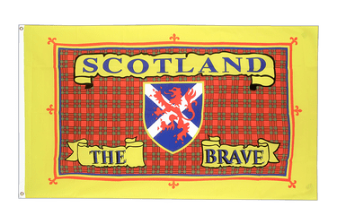 Ecosse Scotland The Brave Drapeau 60 x 90 cm
