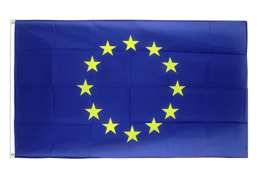 Grand drapeau Union européenne UE - 150 x 250 cm