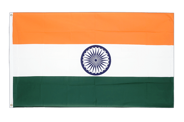 Grand drapeau Inde - 150 x 250 cm