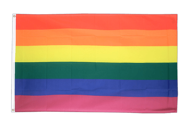 Regenbogen Flagge - 150 x 250 cm groß