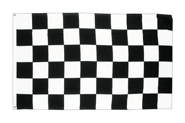 Damier Grand drapeau 150 x 250 cm
