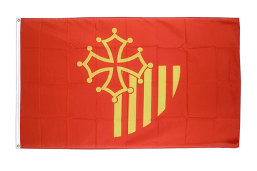 Languedoc Roussillon Flagge 90 x 150 cm