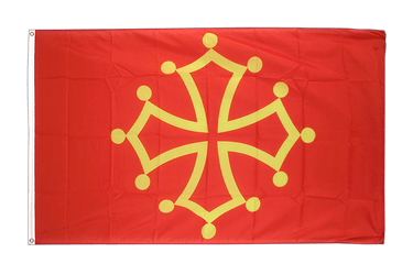 Midi Pyrenees Flagge - 90 x 150 cm