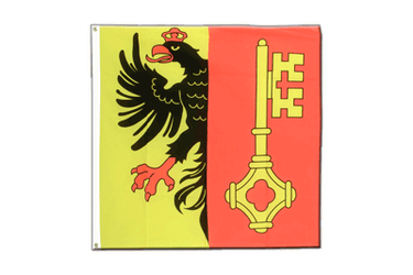 Genf Flagge - 120 x 120 cm