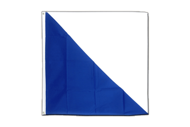 Grand drapeau Zurich carré - 150 x 150 cm