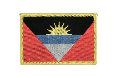 Aufnäher mit Antigua und Barbuda Flagge