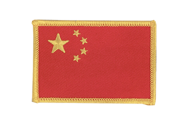 Aufnäher mit China Flagge