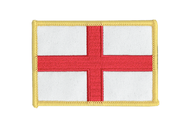 Aufnäher mit England St. George Flagge