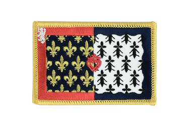 Aufnäher mit Pays de la Loire Flagge