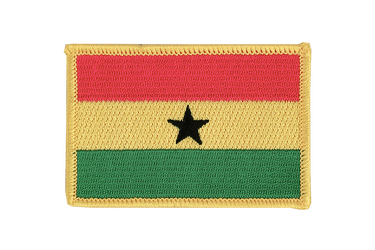 Aufnäher mit Ghana Flagge