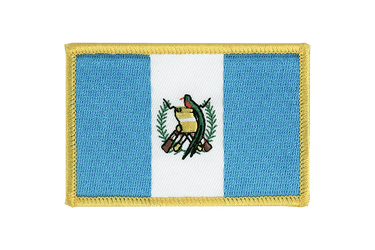 Aufnäher mit Guatemala Flagge