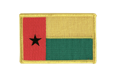 Aufnäher mit Guinea Bissau Flagge