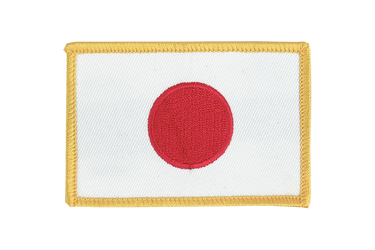 Aufnäher mit Japan Flagge