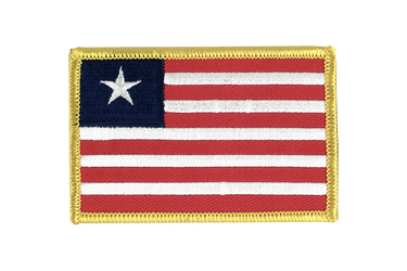 Aufnäher mit Liberia Flagge