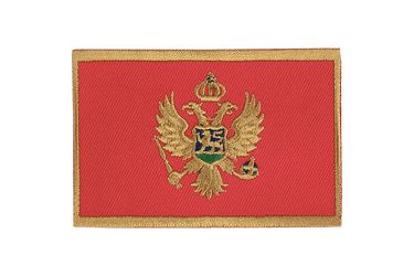 Aufnäher mit Montenegro Flagge