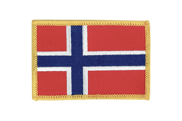 Aufnäher mit Norwegen Flagge