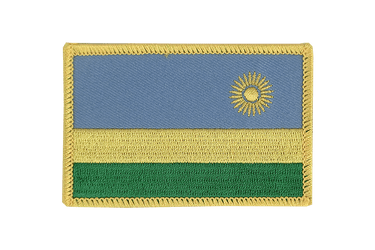 Aufnäher mit Ruanda Flagge